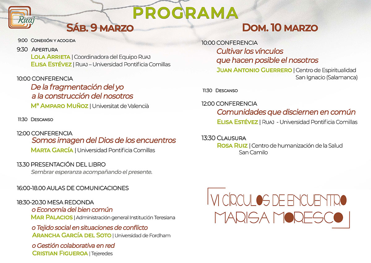 VI Círculos de encuentro Marisa Moresco