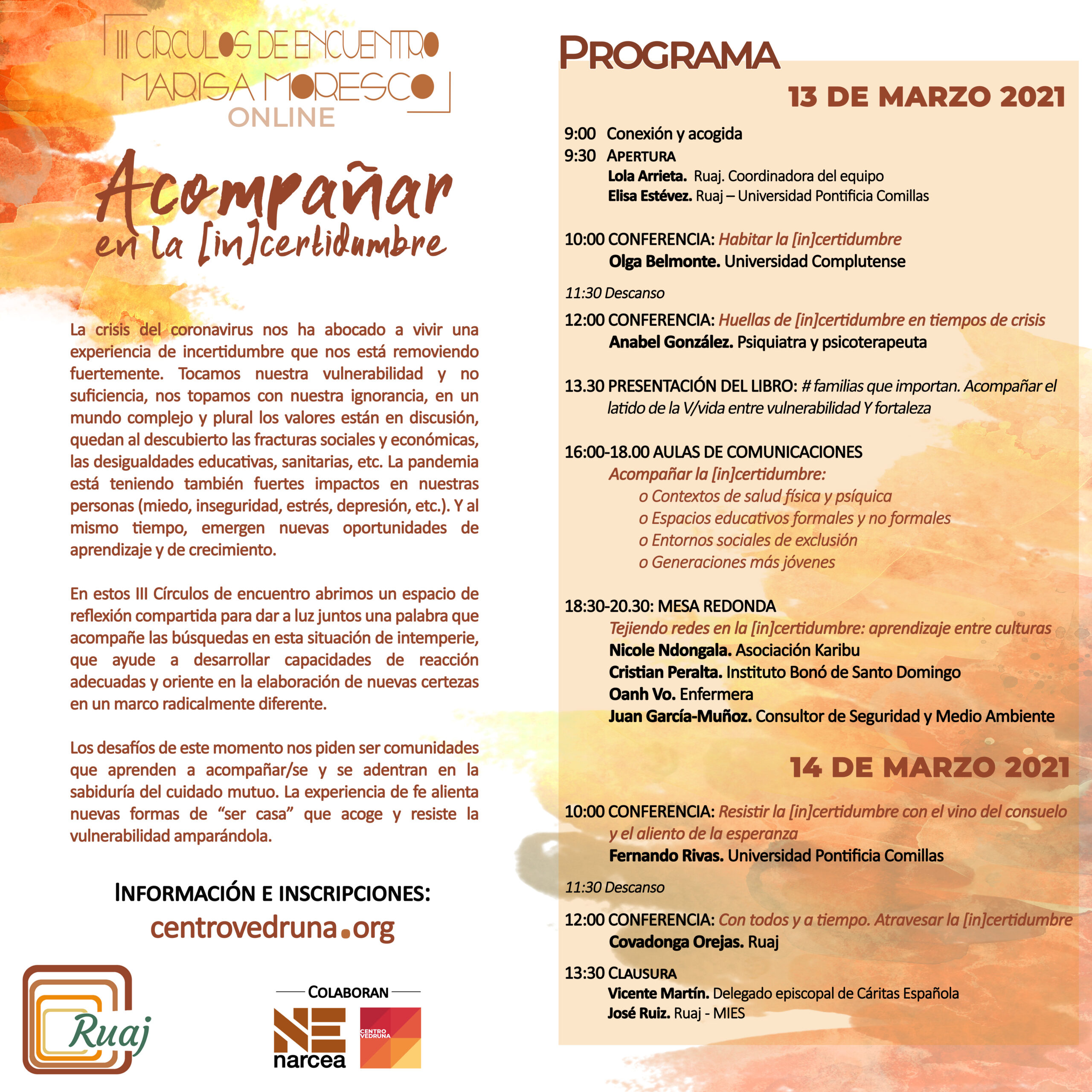 III Círculos de encuentro Marisa Moresco