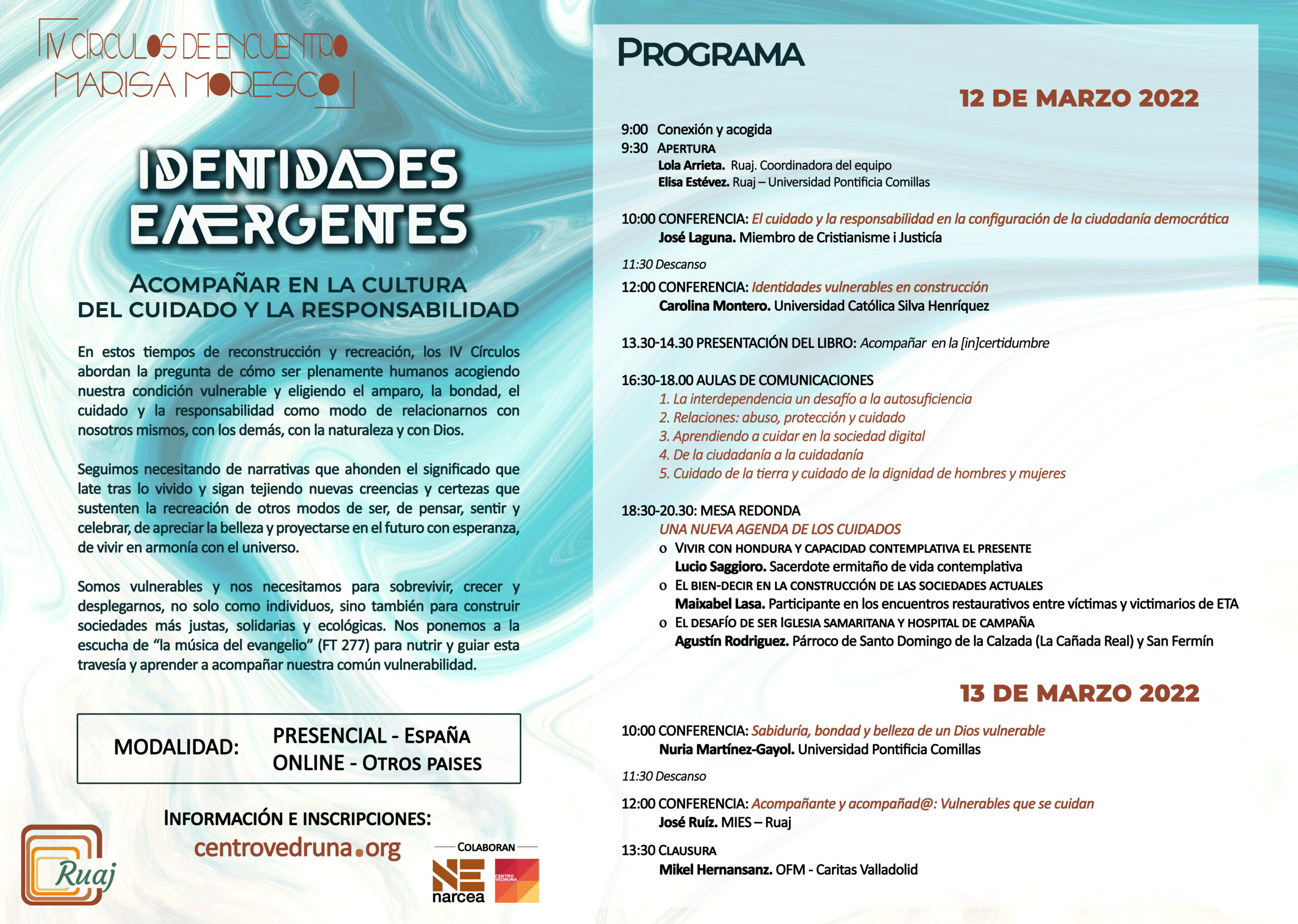 IV Círculos de encuentro Marisa Moresco